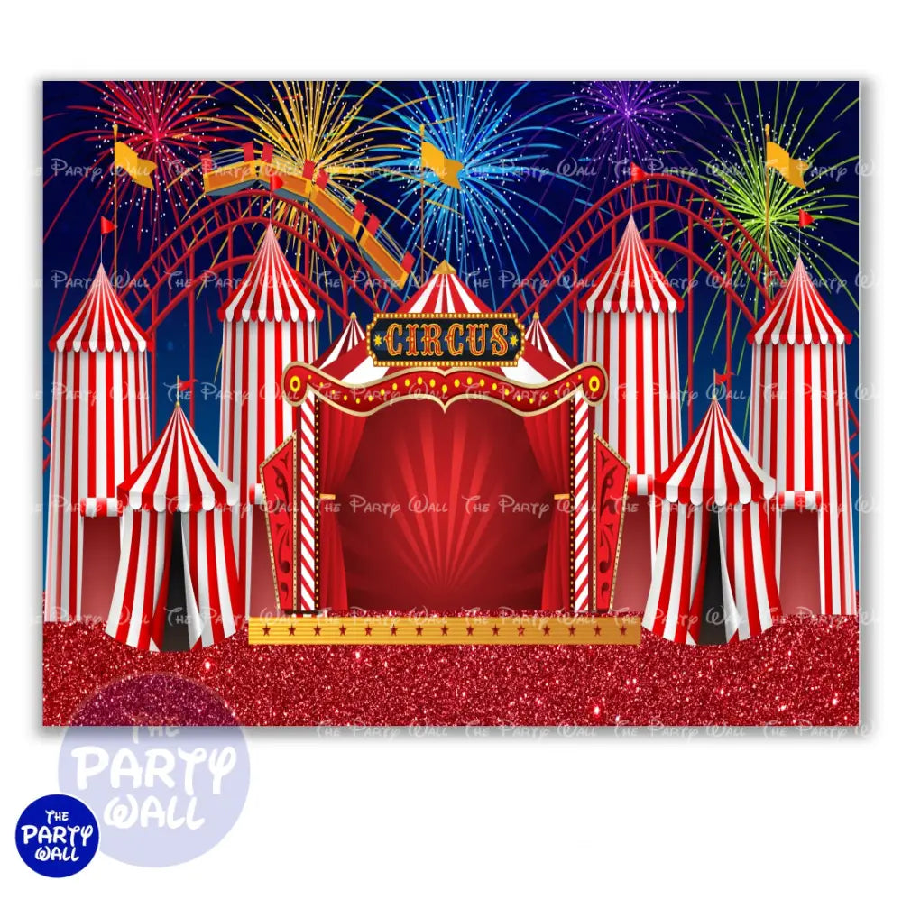 Circo - Funda para mampara cuadrada o rectangular Cuadrado o Rectangular