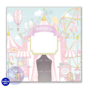 Circo - Funda para mampara cuadrada o rectangular Cuadrado o Rectangular