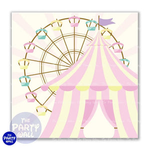 Circo - Funda para mampara cuadrada o rectangular Cuadrado o Rectangular