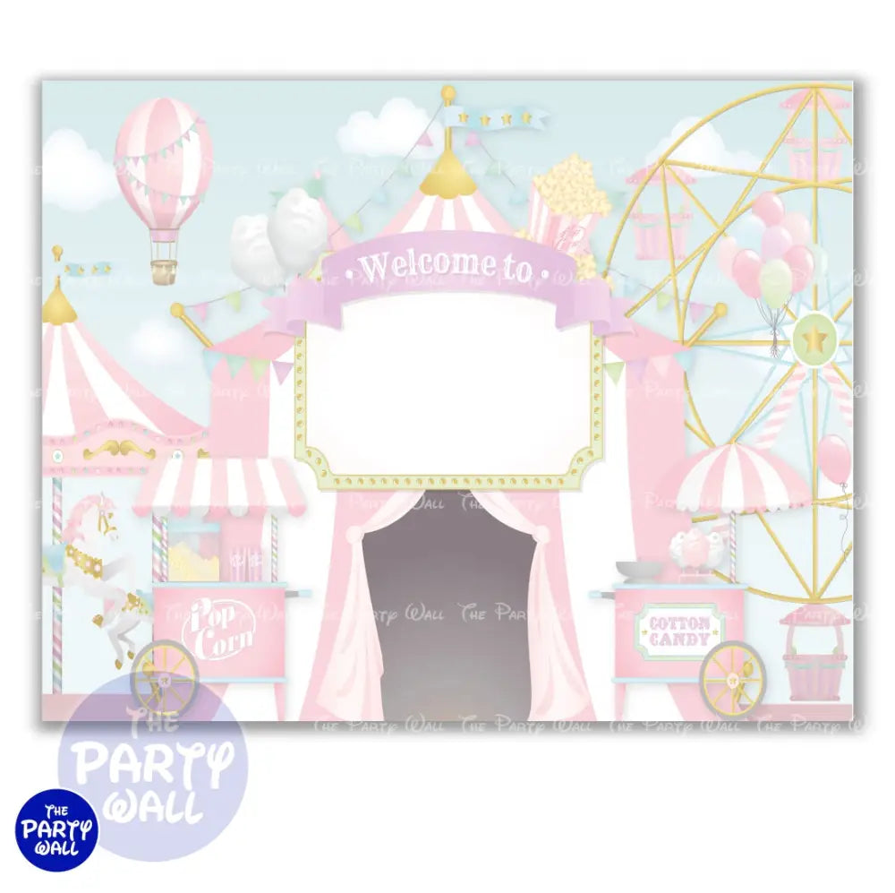 Circo - Funda para mampara cuadrada o rectangular Cuadrado o Rectangular