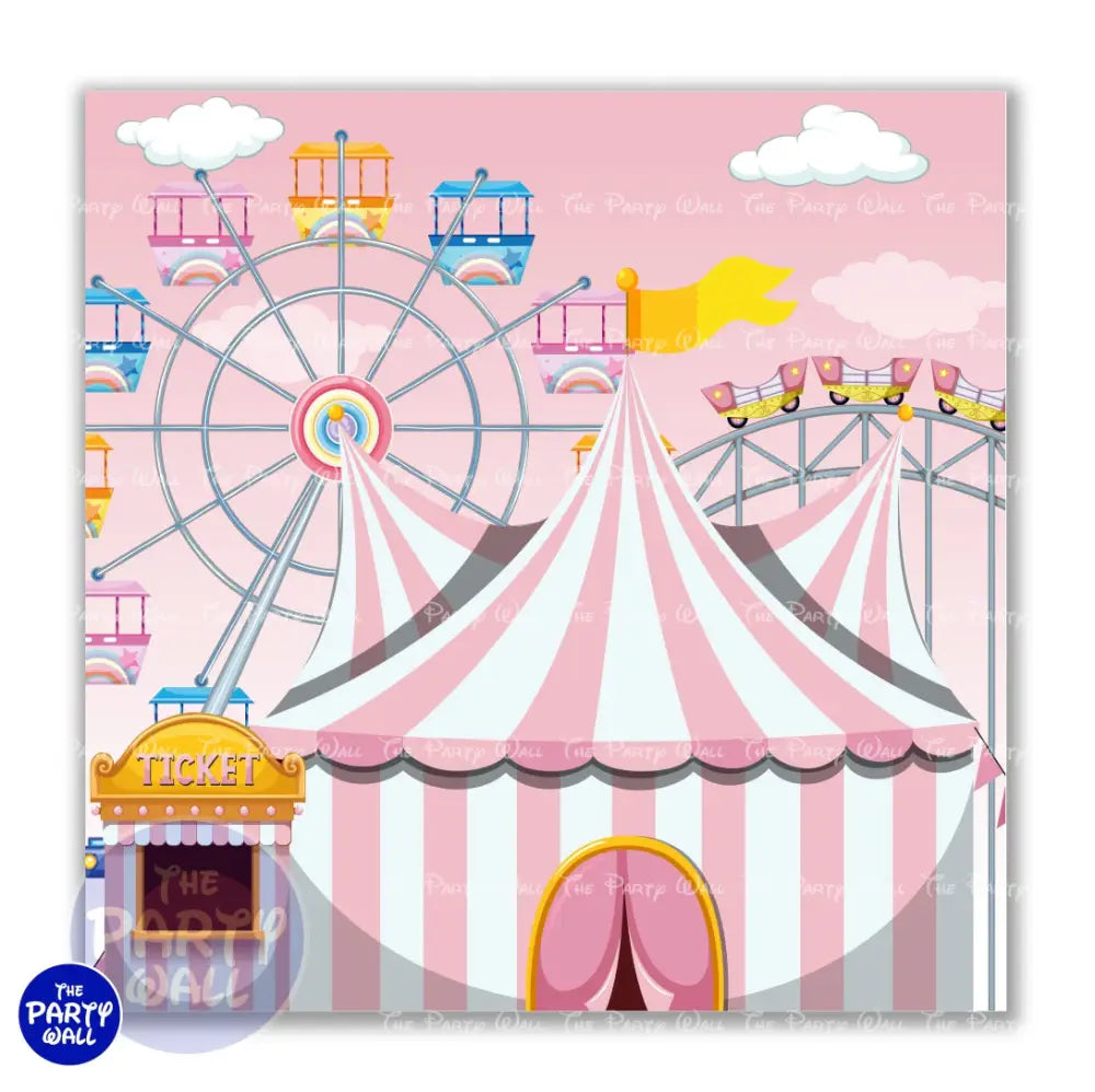 Circo - Funda para mampara cuadrada o rectangular Cuadrado o Rectangular