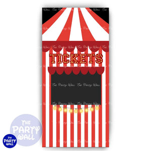 Circo - Funda para mampara de punta redonda o rectangular Mampara de punta redonda