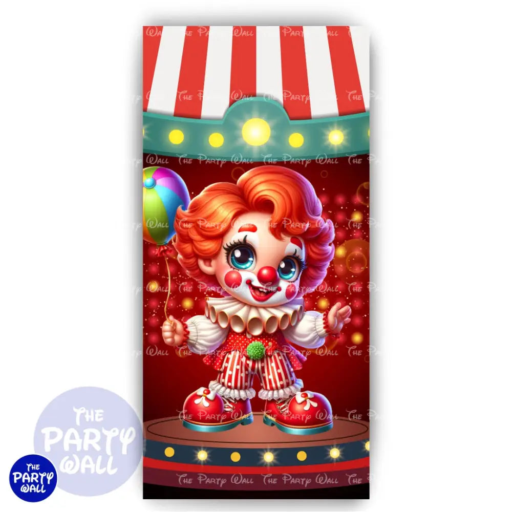 Circo - Funda para mampara de punta redonda o rectangular Mampara de punta redonda