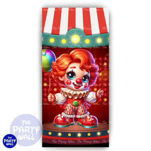 Circo - Funda para mampara de punta redonda o rectangular Mampara de punta redonda