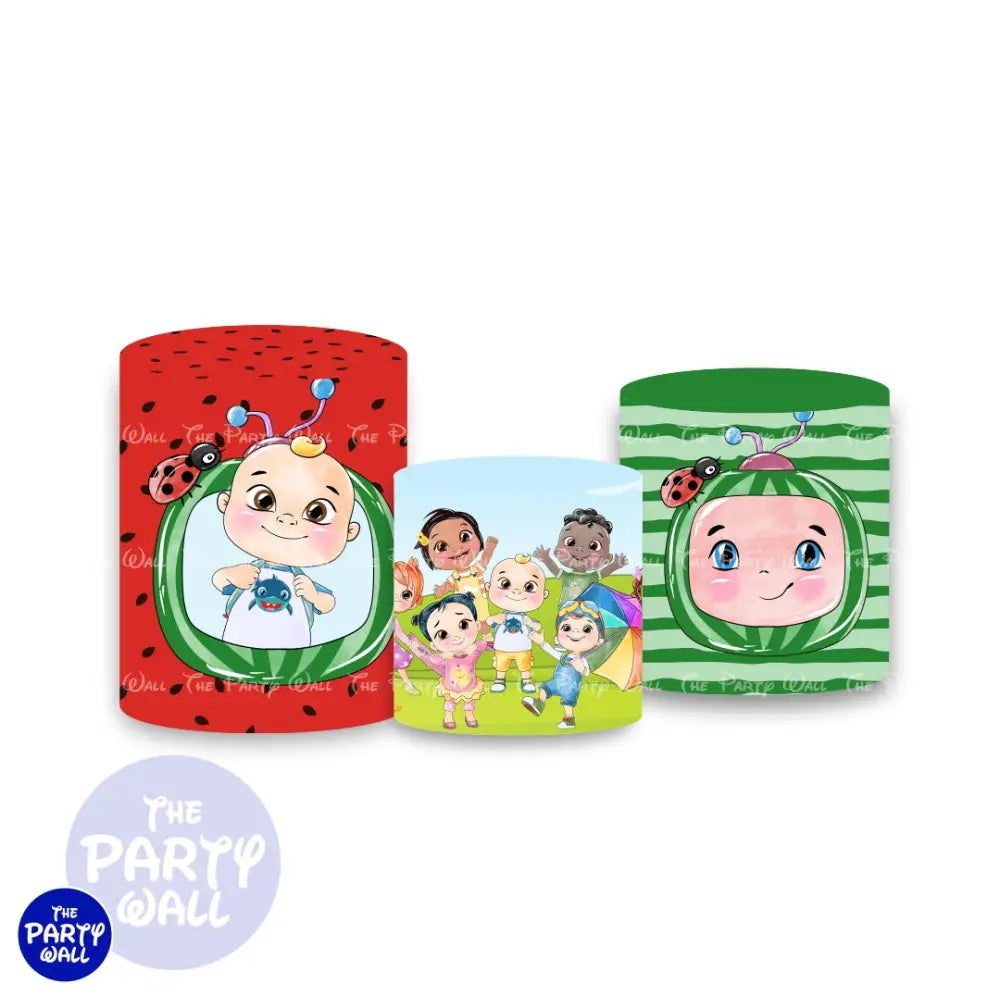 Cocomelon - Fundas para cilindros Cilindros