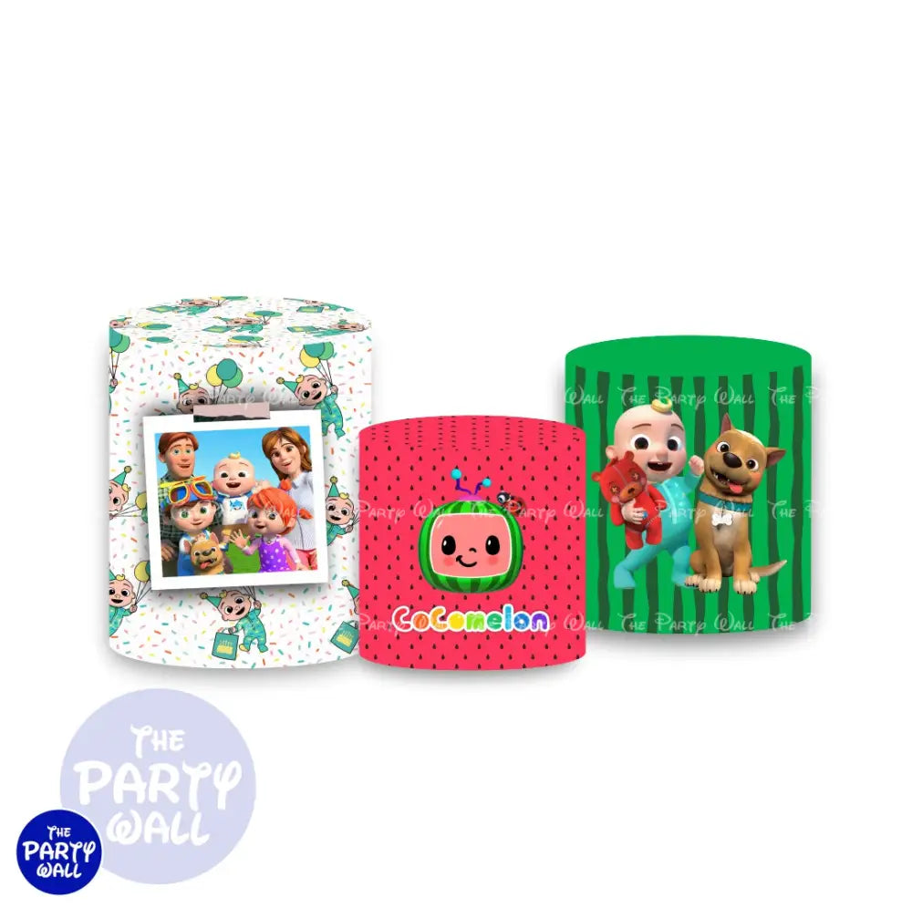 Cocomelon - Fundas para cilindros Cilindros