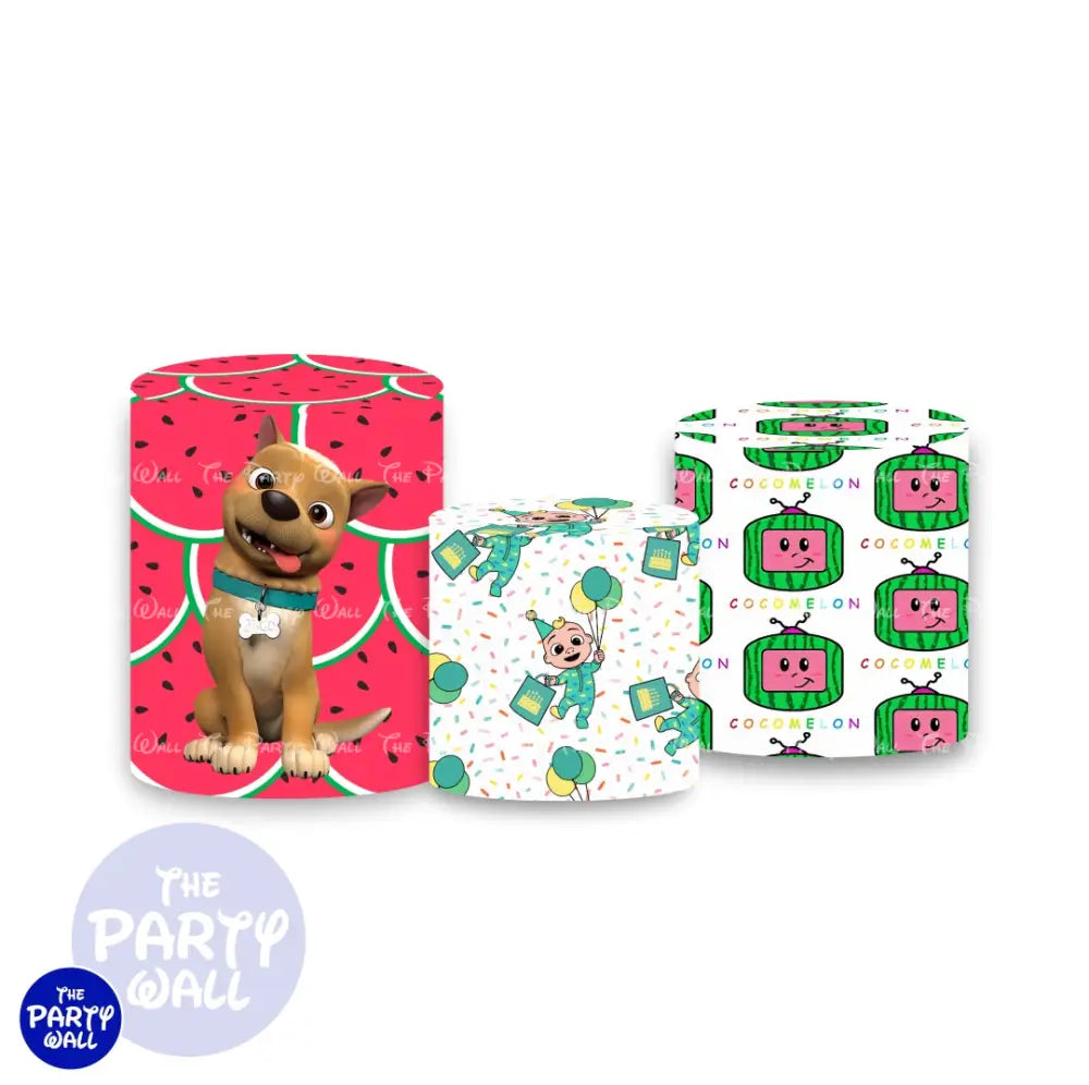 Cocomelon - Fundas para cilindros Cilindros