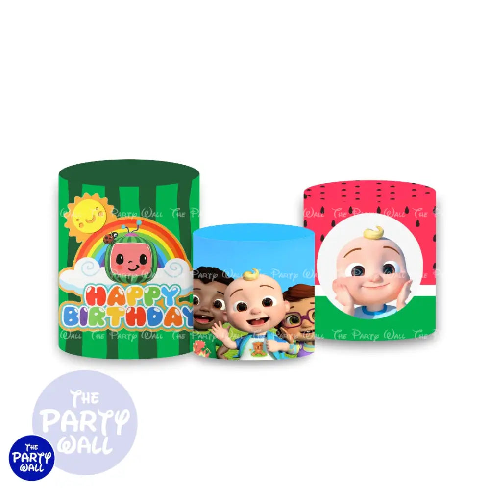 Cocomelon - Fundas para cilindros Cilindros