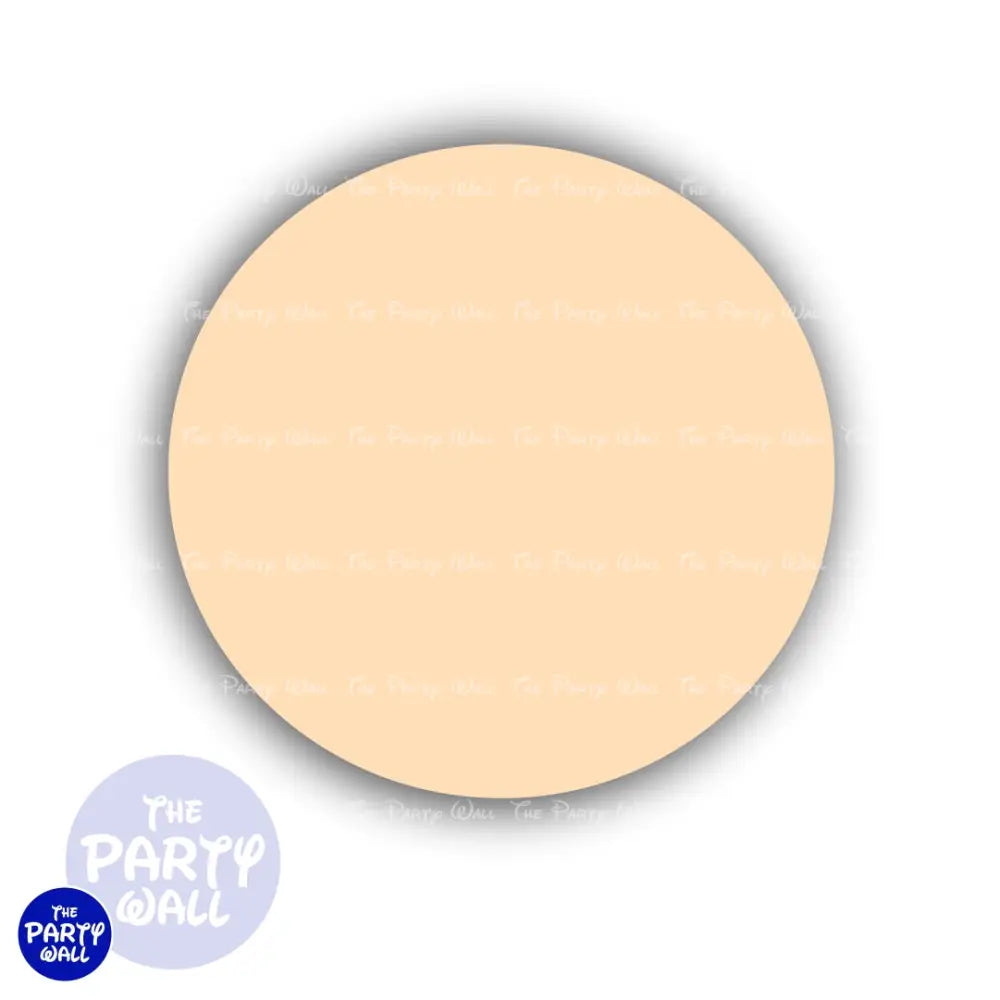 Colores Pasteles - Funda para mampara circular Circular