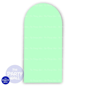 Colores Pasteles - Funda para mampara de punta redonda o rectangular Mampara de punta redonda