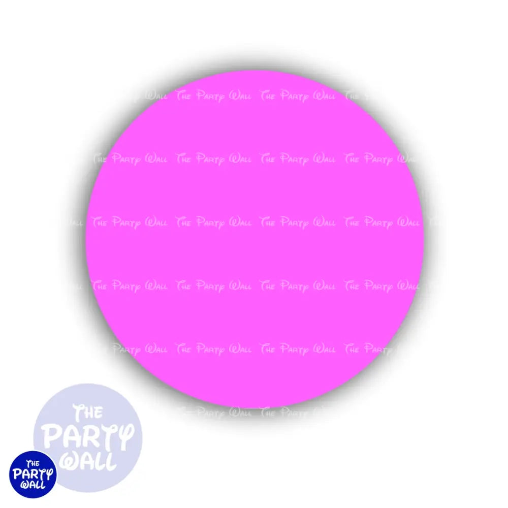 Colores Vibrantes - Funda para mampara circular Circular