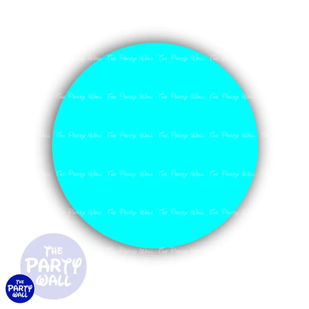 Colores Vibrantes - Funda para mampara circular Circular