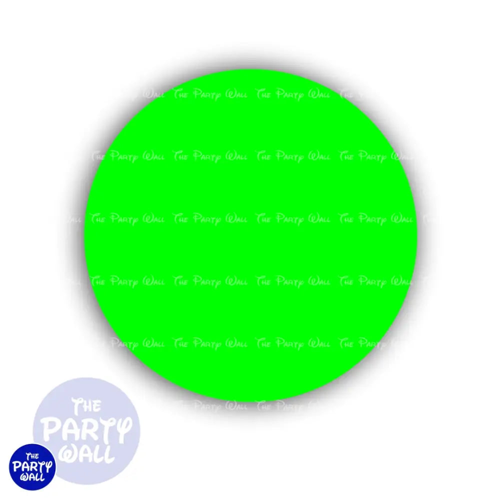 Colores Vibrantes - Funda para mampara circular Circular