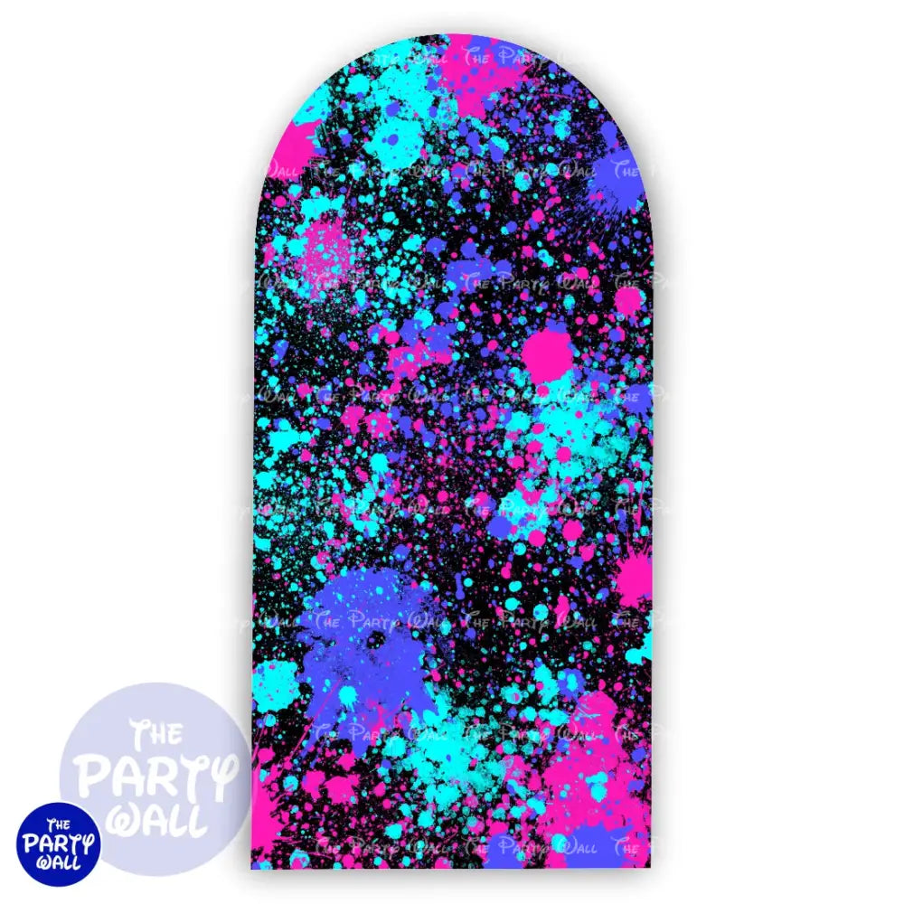 Colores Vibrantes - Funda para mampara de punta redonda o rectangular Mampara de punta redonda