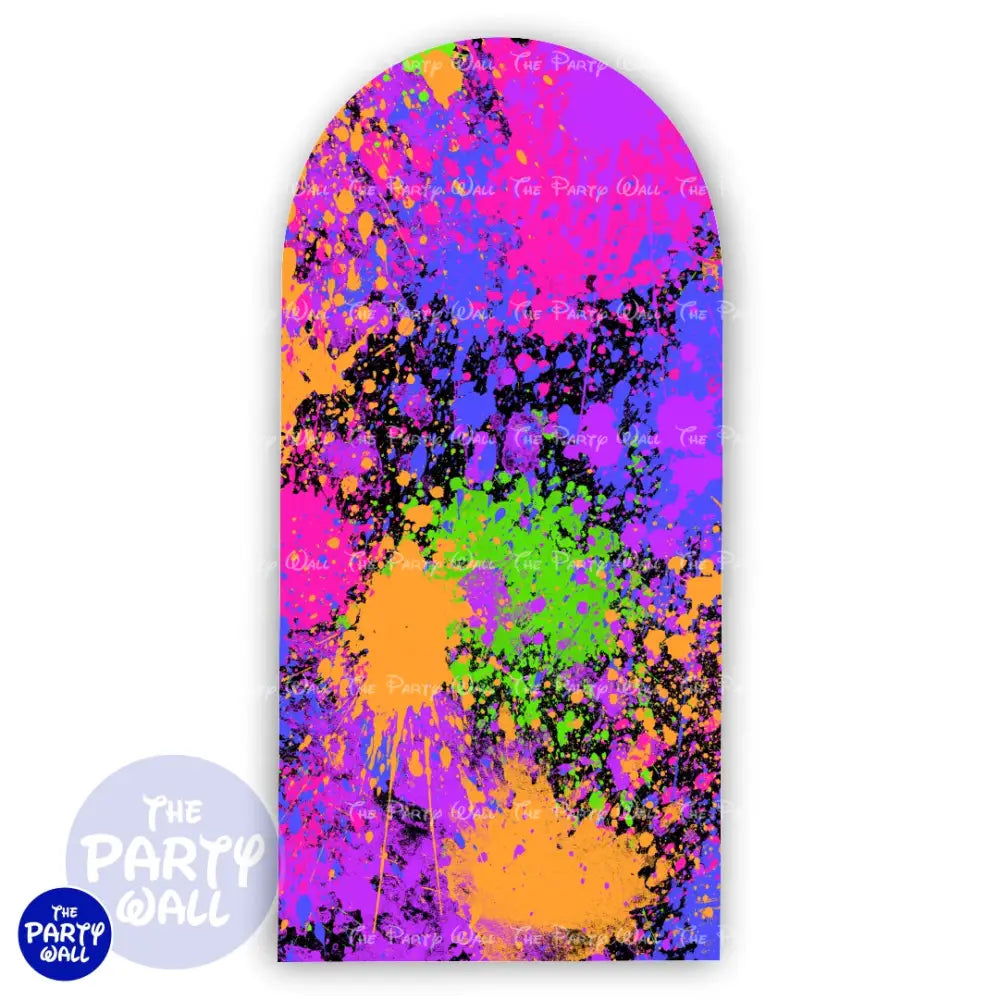 Colores Vibrantes - Funda para mampara de punta redonda o rectangular Mampara de punta redonda