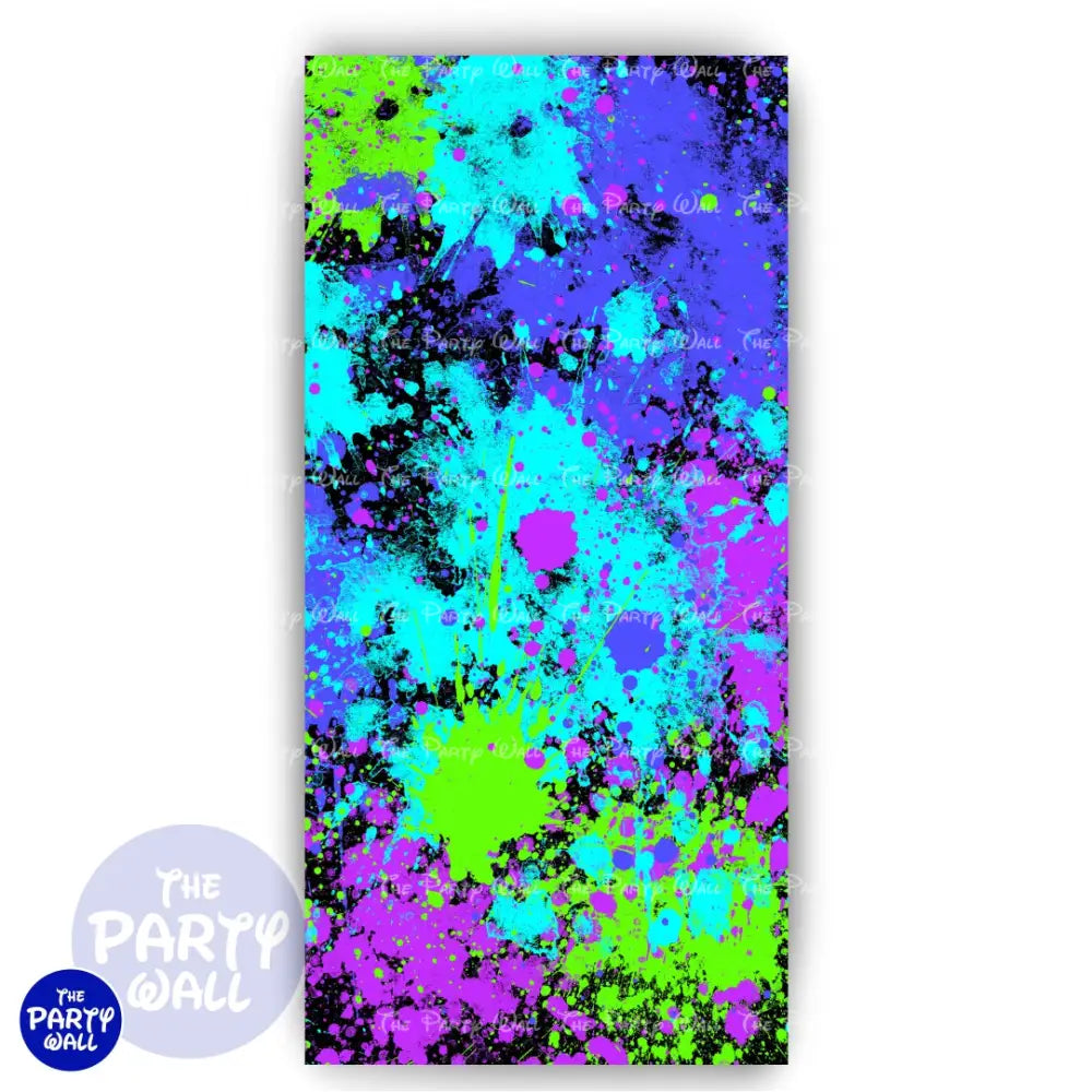 Colores Vibrantes - Funda para mampara de punta redonda o rectangular Mampara de punta redonda