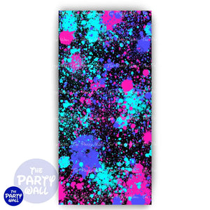 Colores Vibrantes - Funda para mampara de punta redonda o rectangular Mampara de punta redonda