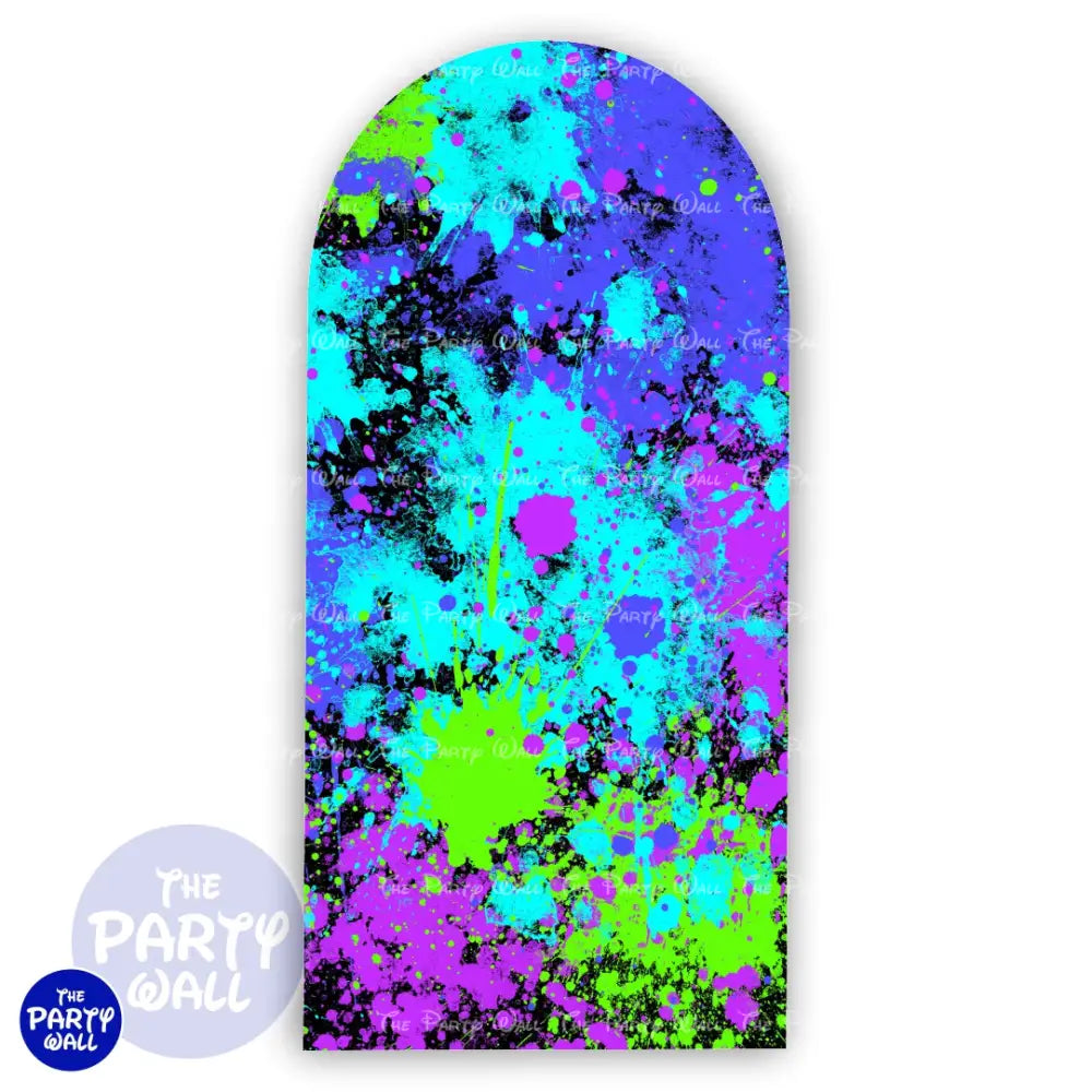 Colores Vibrantes - Funda para mampara de punta redonda o rectangular Mampara de punta redonda