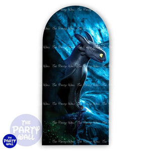 Como entrenar a tu dragón - Funda para mampara de punta redonda o rectangular Mampara de punta redonda