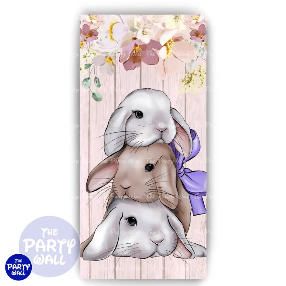 Conejo Cute - Funda para mampara de punta redonda o rectangular Mampara de punta redonda