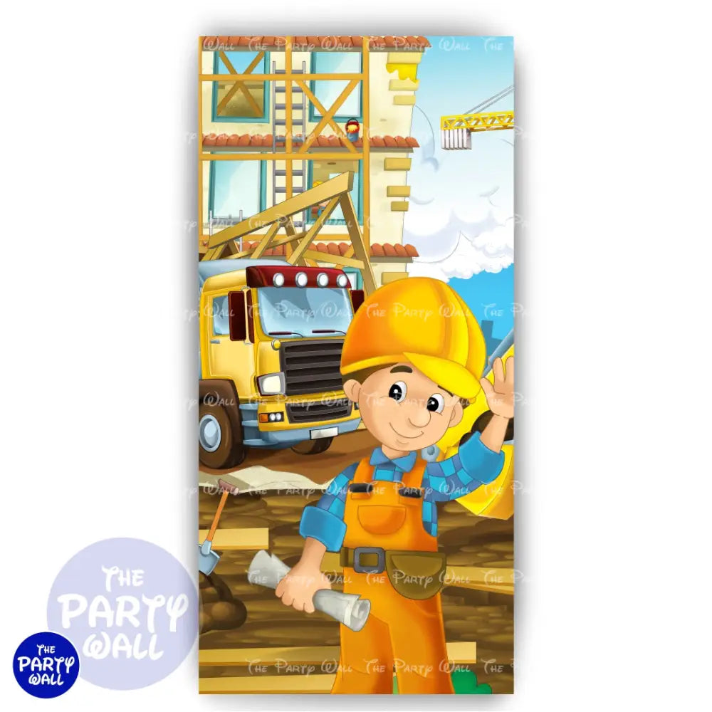 Construcción - Funda para mampara de punta redonda o rectangular Mampara de punta redonda