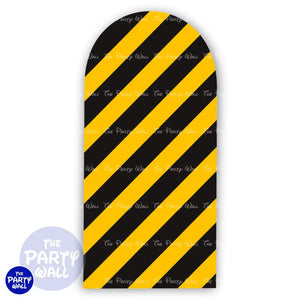 Construcción - Funda para mampara de punta redonda o rectangular Mampara de punta redonda