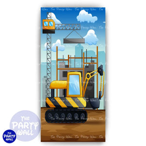 Construcción - Funda para mampara de punta redonda o rectangular Mampara de punta redonda