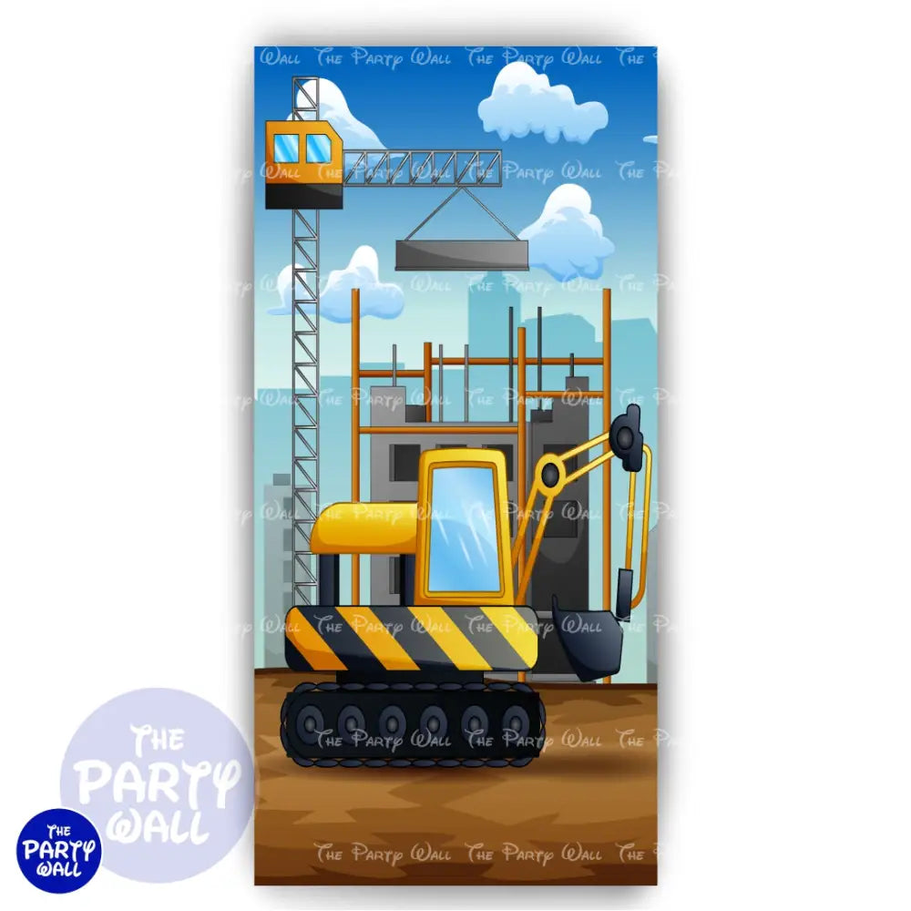 Construcción - Funda para mampara de punta redonda o rectangular Mampara de punta redonda