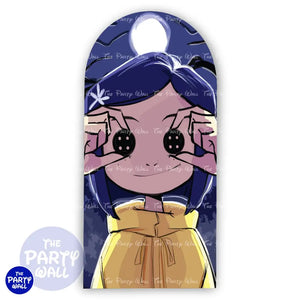 Coraline - Funda para mampara de punta redonda o rectangular Mampara de punta redonda