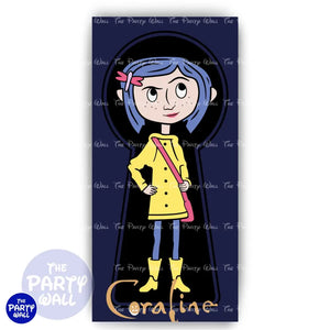 Coraline - Funda para mampara de punta redonda o rectangular Mampara de punta redonda