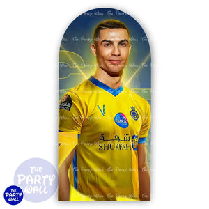 Cristiano Ronaldo - Funda para mampara de punta redonda o rectangular Mampara de punta redonda