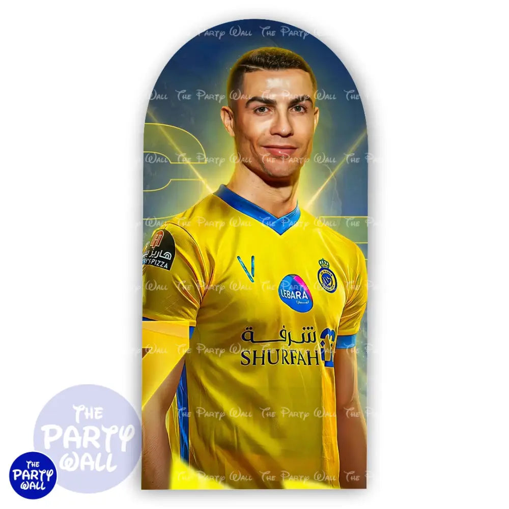 Cristiano Ronaldo - Funda para mampara de punta redonda o rectangular Mampara de punta redonda