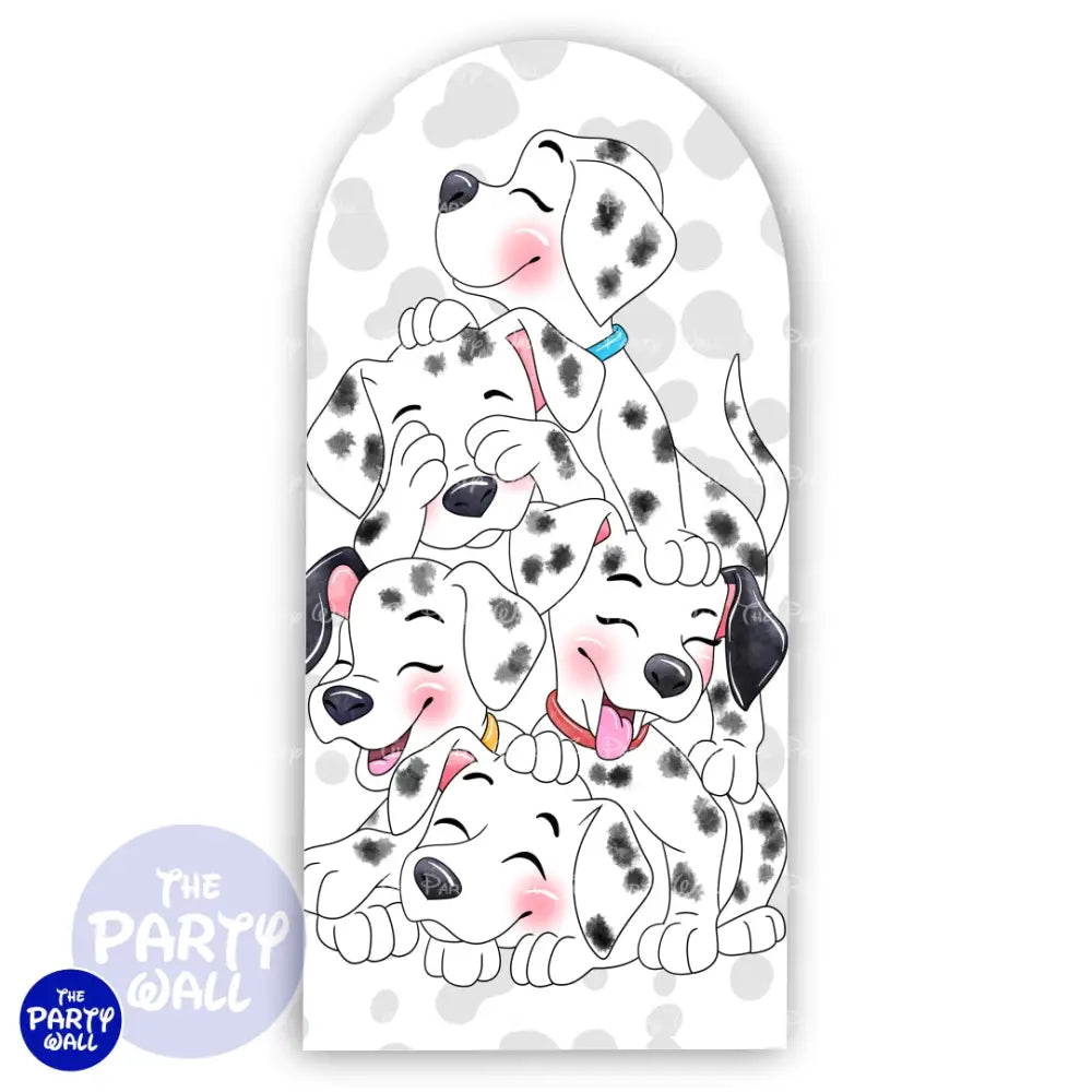 Dálmatas 101 - Funda para mampara de punta redonda o rectangular Mampara de punta redonda