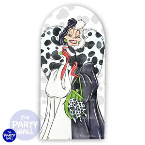 Dálmatas 101 - Funda para mampara de punta redonda o rectangular Mampara de punta redonda