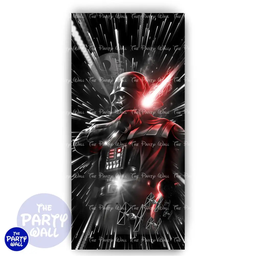 Darth Vader - Funda para mampara de punta redonda o rectangular Mampara de punta redonda