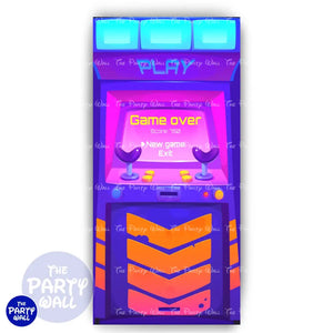 Década de los 80s - Funda para mampara de punta redonda o rectangular Mampara de punta redonda