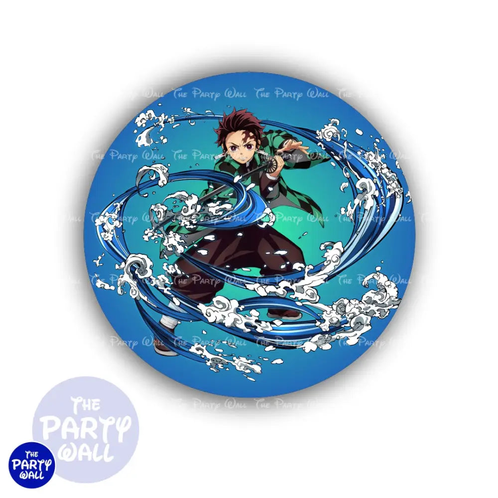 Demon Slayer - Funda para mampara circular Circular