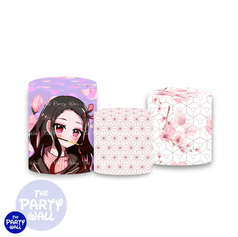 Demon Slayer - Fundas para cilindros Cilindros