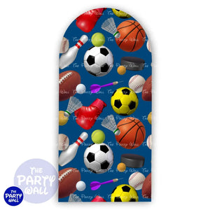 Deportes - Funda para mampara de punta redonda o rectangular Mampara de punta redonda