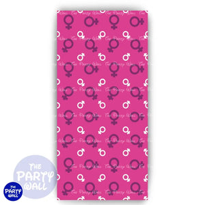 Día de la Mujer - Funda para mampara de punta redonda o rectangular Mampara de punta redonda