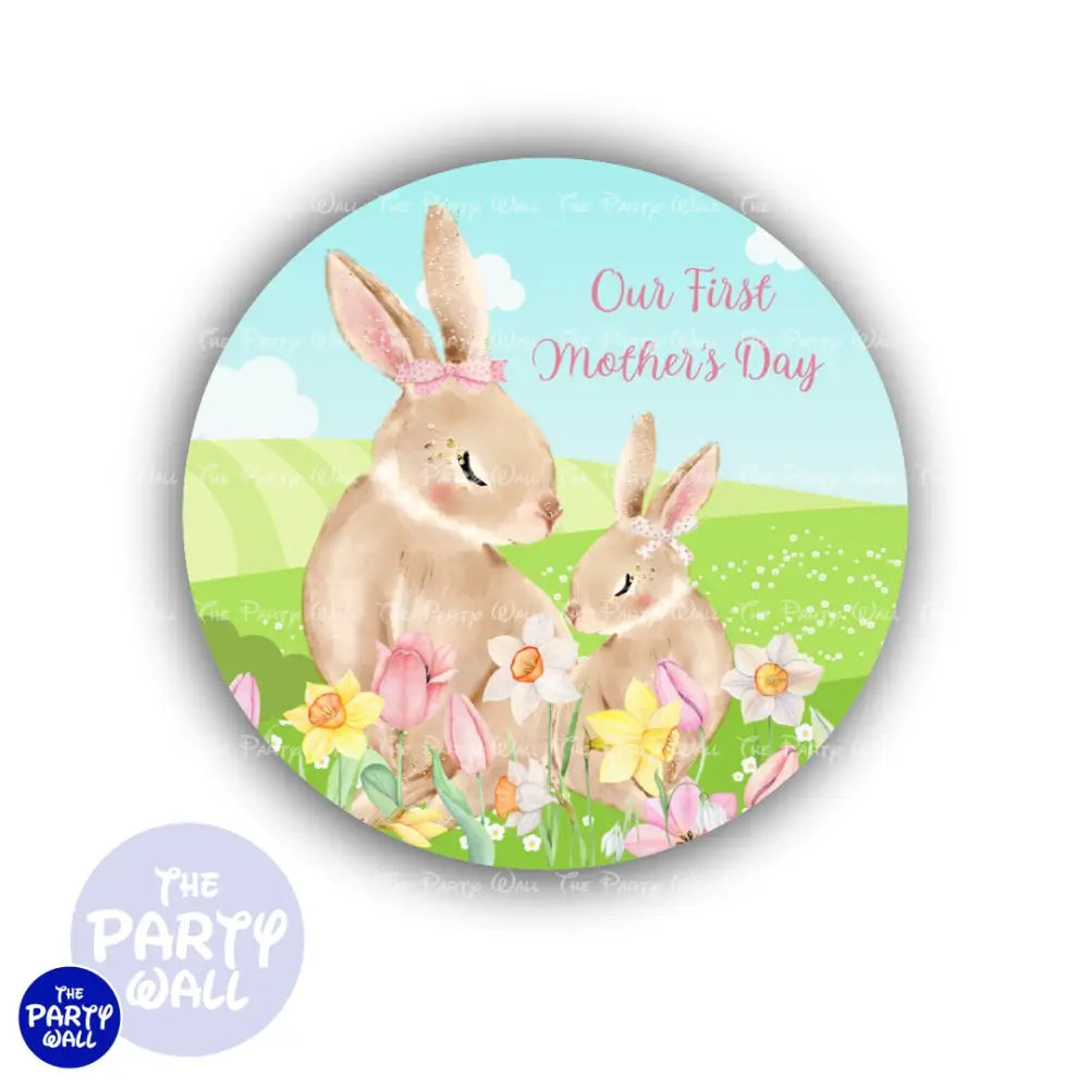 Día de las Madres - Funda para mampara circular Circular