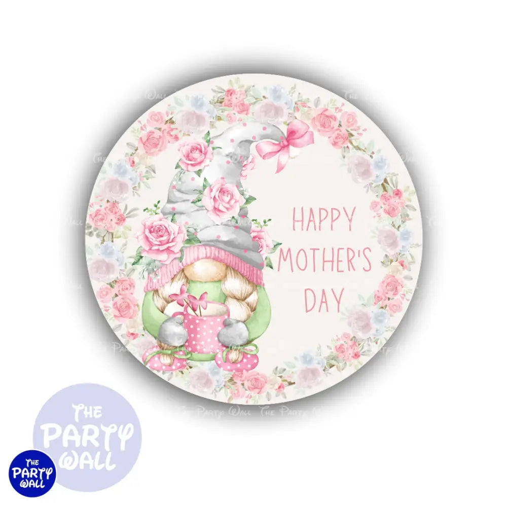 Día de las Madres - Funda para mampara circular Circular