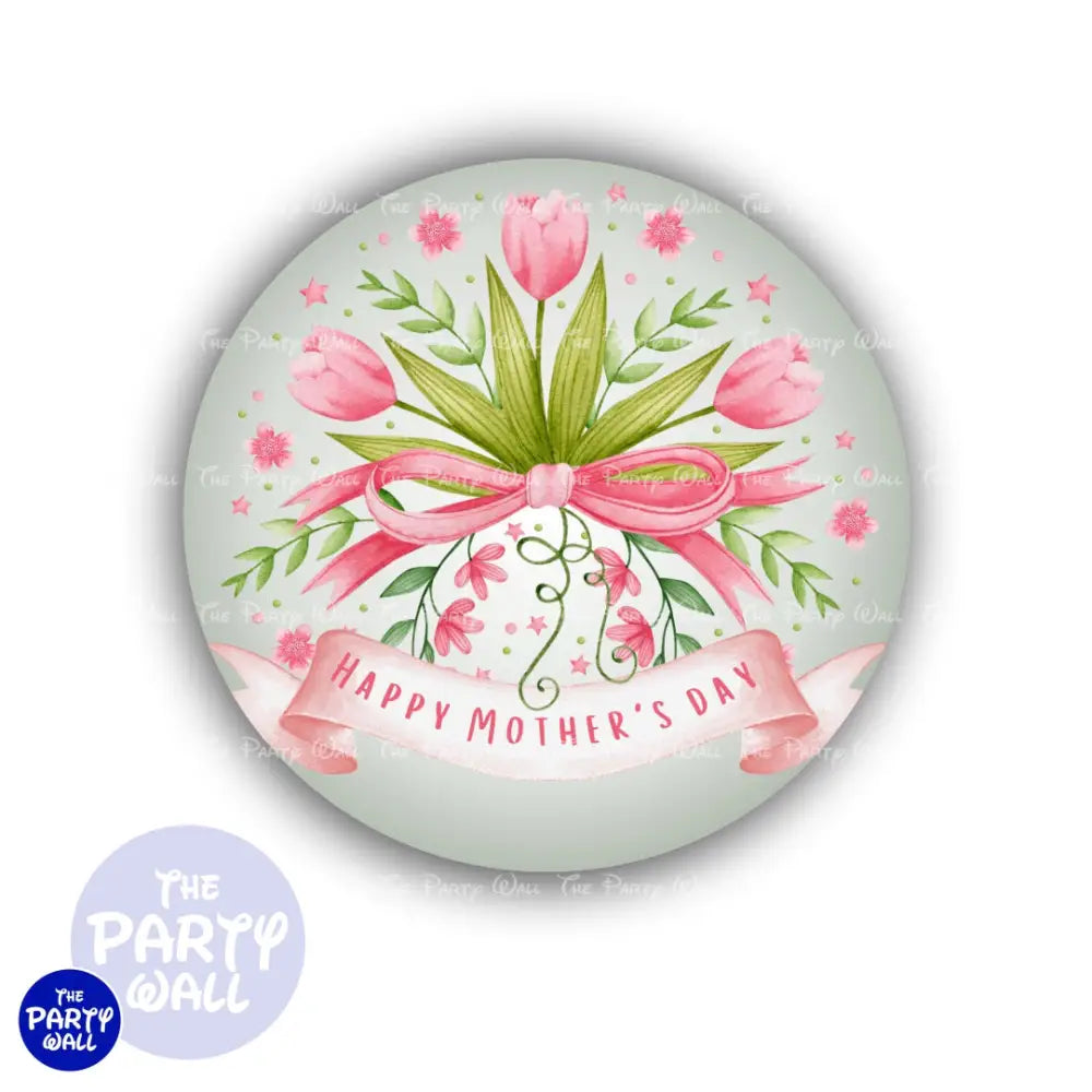 Día de las Madres - Funda para mampara circular Circular