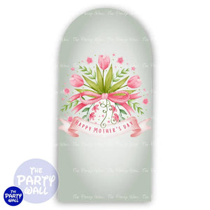 Día de las Madres - Funda para mampara de punta redonda o rectangular Mampara de punta redonda