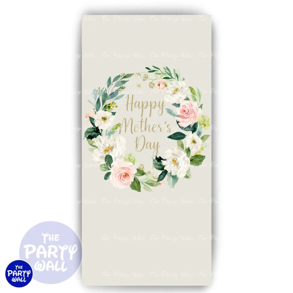 Día de las Madres - Funda para mampara de punta redonda o rectangular Mampara de punta redonda