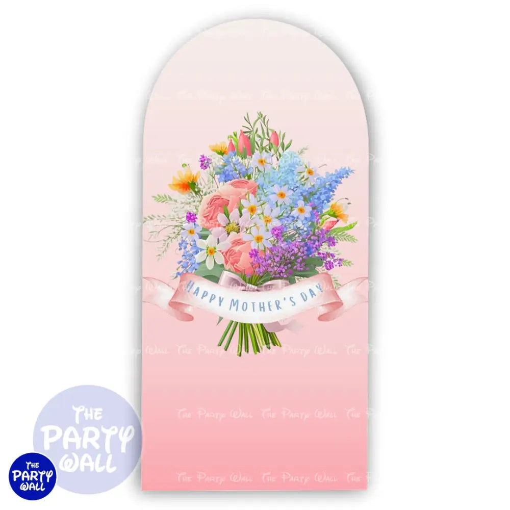 Día de las Madres - Funda para mampara de punta redonda o rectangular Mampara de punta redonda