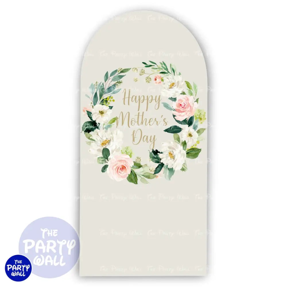 Día de las Madres - Funda para mampara de punta redonda o rectangular Mampara de punta redonda