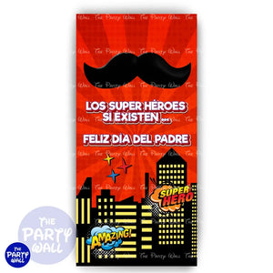 Día del Padre - Funda para mampara de punta redonda o rectangular Mampara de punta redonda