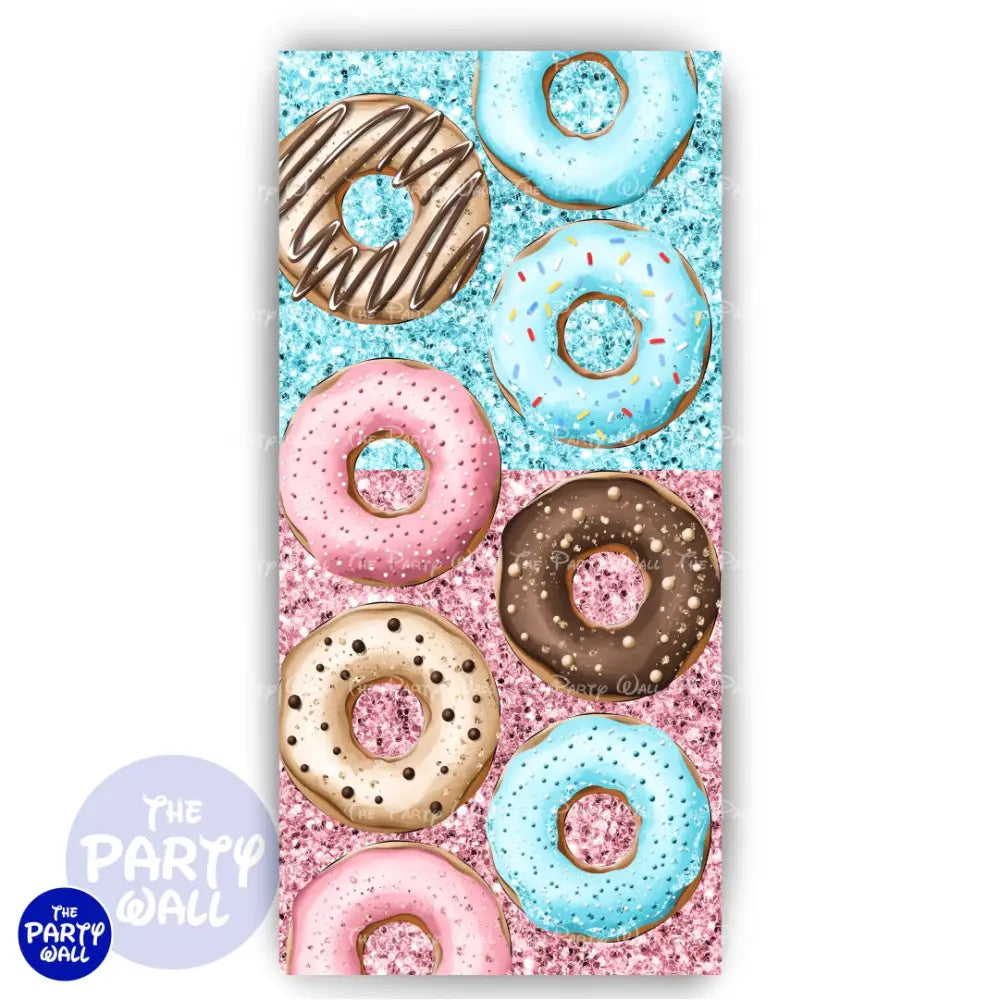 Donas - Funda para mampara de punta redonda o rectangular Mampara de punta redonda