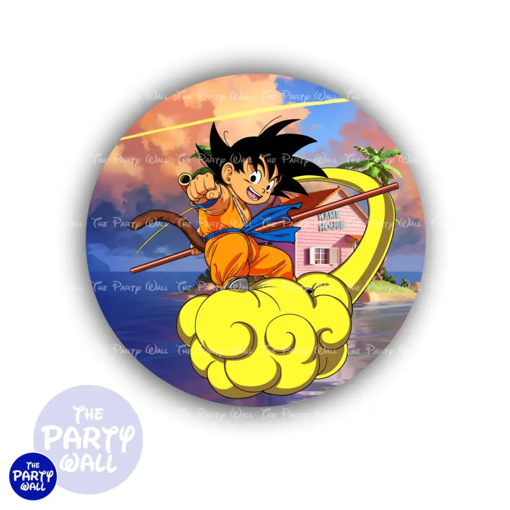 Dragon Ball - Funda para mampara circular Circular
